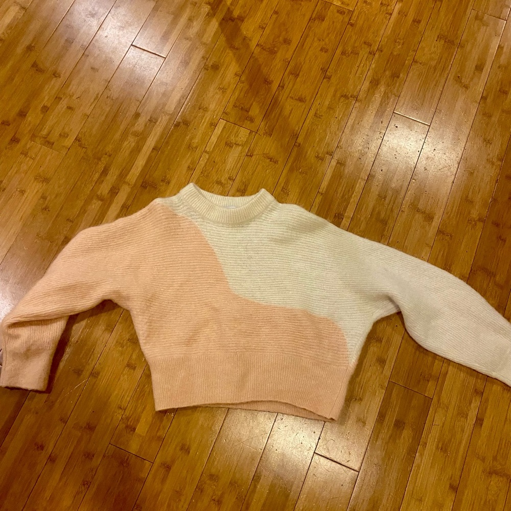 & other stories colorblock yin Yang sweater